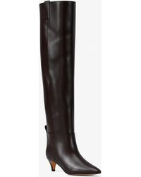 MICHAEL Michael Kors - Mk Daniela Leather Boot - Lyst