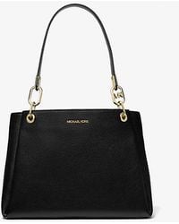 Michael Kors Fulton Large Pebbled Leather Camera Bag in Black Lyst