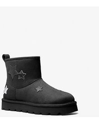 Michael Kors Winnie Embellished Boot in Natural | Lyst