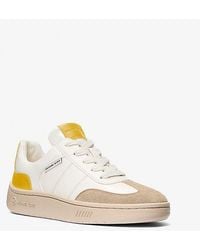 Michael Kors - Kai Mixed-Media Sneaker - Lyst