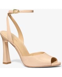 MICHAEL Michael Kors - Mk Rosie Patent Leather Sandal - Lyst