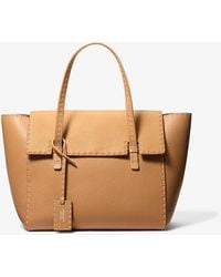 Michael Kors - Mk Sac Sophia En Cuir Grainé Cousu À La Main - Lyst