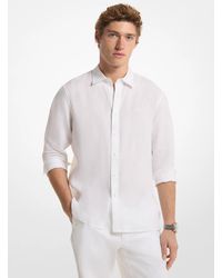 Michael Kors - Linen Shirt - Lyst
