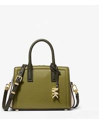 Michael Kors - Mk Laila Extra-Small Pebbled Leather Crossbody Bag - Lyst