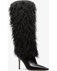 Michael Kors - Michael Dawn Pointed Toe Heeled Booties - Lyst