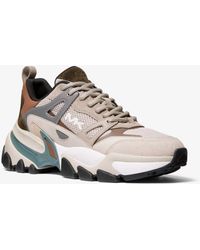 michael michael kors jaden suede sneaker