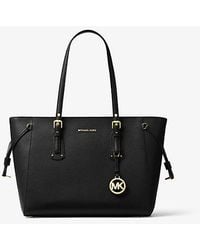 MICHAEL Michael Kors - Voyager Leather Tote Bag - Lyst