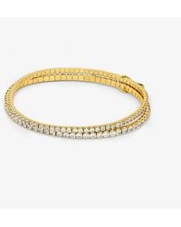 Michael Kors - Colored Brass Double Bracelet Set - Lyst