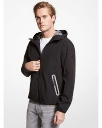 michael kors men's ripstop hooded jacket