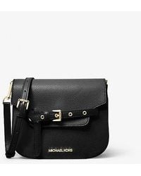 Michael Kors - Emilia Small Leather Crossbody Bag - Lyst