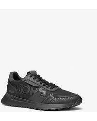 Michael Kors - Mk Miles Leather And Mesh Trainer - Lyst