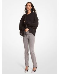 Michael Kors Wool And Cashmere Blend Sweater - Black