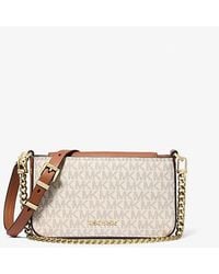 Michael Kors - Bryant Small Signature Logo Convertible Pochette - Lyst