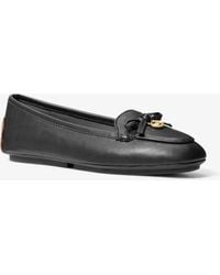 MICHAEL Michael Kors - Mk Wendy Leather Moccasin - Lyst