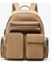 Michael Kors - Dakota Suede Cargo Backpack - Lyst