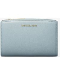 Michael Kors - Bryant Medium Pebbled Leather Wallet - Lyst