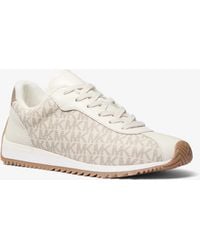 Michael Kors - Mk Rhodes Signature Logo Trainer - Lyst