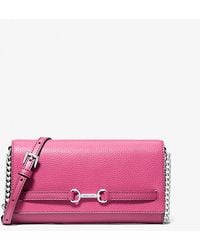 Michael Kors - Carson Large Pebbled Leather Convertible Crossbody Bag - Lyst