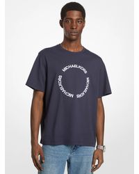 Michael Kors - Circle Logo Graphic T-shirt - Lyst