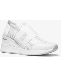 michael kors felix scuba and mesh sneaker