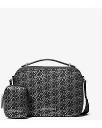 Michael Kors - Hudson Empire Monogram Crossbody Bag - Lyst