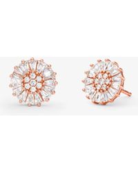 Michael Kors - Mk Precious Metal-Plated Sterling Pavé Stud Earrings - Lyst