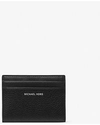 Michael Kors - Mk Hudson Pebbled Leather Bifold Wallet - Lyst