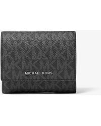 Michael Kors - Hudson Signature Logo Wallet - Lyst