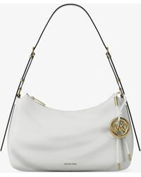 MICHAEL Michael Kors - Mk Nolita Medium Pebbled Leather Shoulder Bag - Lyst