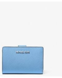 Michael Kors - Medium Saffiano Leather Wallet - Lyst