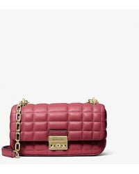 Michael Kors - Tribeca Small Quilted Leather Shoulder Bag - Lyst