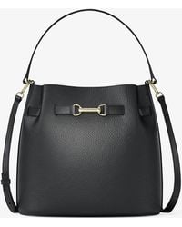 Michael Kors Outlet - Mk Carson Medium Pebbled Leather Convertible Bucket Crossbody Bag - Lyst