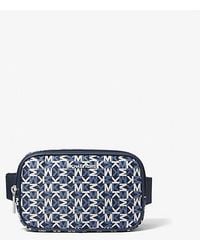 Michael Kors - Khai Small Logo Printed Sling Pack - Lyst