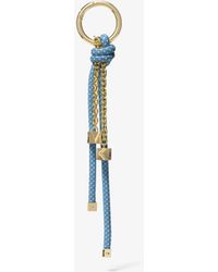 MICHAEL Michael Kors - Mk-Tone And Speckled Cord Bag Charm - Lyst