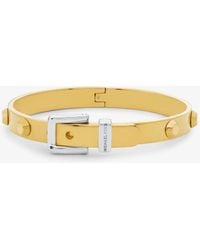 Michael Kors - Colby Buckle Bangle Bracelet - Lyst