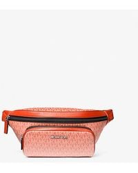 Michael Kors - Cooper Small Ombré Signature Logo Sling Pack - Lyst