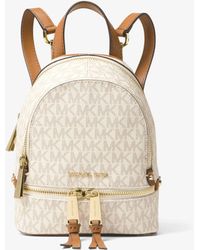 Michael Kors Rhea Mini Logo Backpack - Multicolour