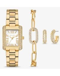 Michael Kors - Emery Three-hand Stainless Steel Watch - Lyst