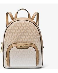 Michael Kors - Jaycee Extra-small Ombré Logo Convertible Backpack - Lyst