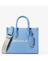 Michael Kors - Mirella Small Signature Logo Crossbody Bag - Lyst