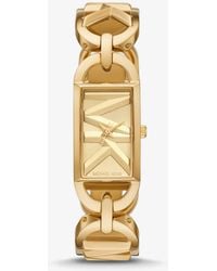 Michael Kors - Reloj Empire mini en tono dorado - Lyst