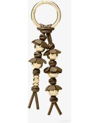 MICHAEL Michael Kors - Mk Embellished Floral Bag Charm - Lyst