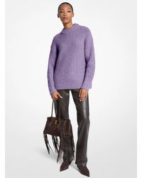 MICHAEL Michael Kors - Mk Textured Knit Jumper - Lyst