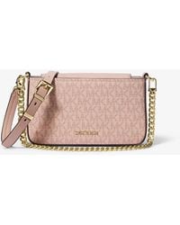 MICHAEL Michael Kors - Mk Pochette Convertibile Bryant Piccola Con Logo - Lyst
