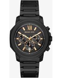 Michael Kors - Oversized Prescott-Tone Watch - Lyst