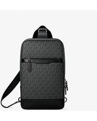 Michael Kors - Mk Hudson Signature Logo Travel Sling Pack - Lyst