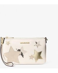 Michael Kors - Jet Set Small Printed Wristlet - Lyst