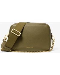 MICHAEL Michael Kors - Mk Bryant Medium Pebbled Leather Camera Crossbody Bag - Lyst