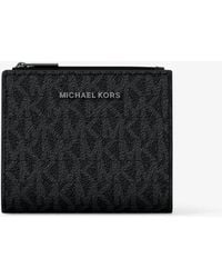 Michael Kors - Mk Hudson Signature Logo Wallet - Lyst
