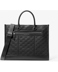 Michael Kors - Mkbolso Tote Jet Set De Piel Con Logotipo En Relieve - Lyst